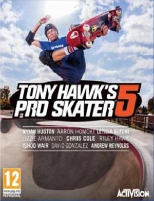 Tony Hawk's Pro Skater 5 cover art