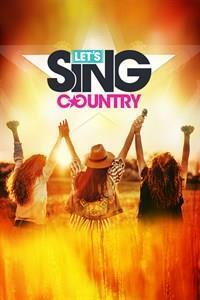 Let's Sing Country cover art