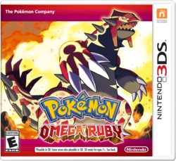 Pokémon Omega Ruby cover art