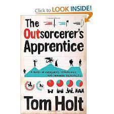The Outsorcerer's Apprentice (Tom Holt) cover art