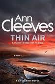 Thin Air (Ann Cleeves) cover art