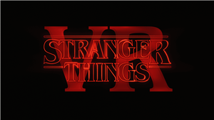 Stranger Things VR cover art