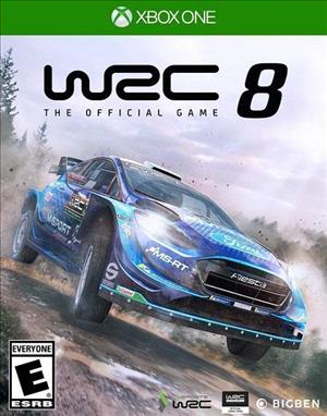 WRC 8 cover art