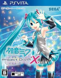 Hatsune Miku: Project Diva X cover art
