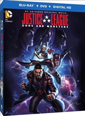 Justice League: Gods and Monsters - Target Steelbook Edition cover art