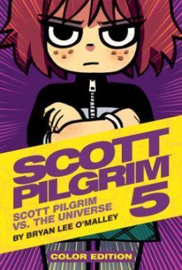 Scott Pilgrim Color Hardcover Volume 5: Scott Pilgrim Vs. The Universe cover art