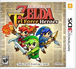 The Legend of Zelda: Tri Force Heroes cover art