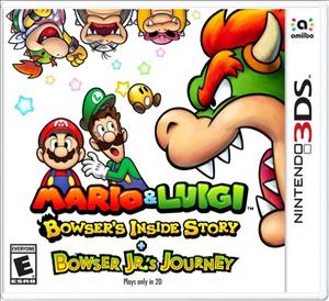 Mario & Luigi: Bowser's Inside Story + Bowser Jr.'s Journey cover art