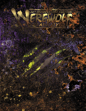 Werewolf: The Apocalypse 20th Anniversary Edition cover art