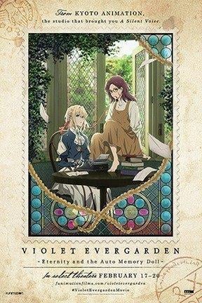 Violet Evergarden: Eternity and the Auto Memory Doll cover art