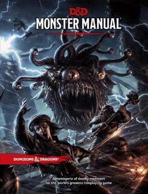 D&D Monster Manual (Core Rulebook) cover art