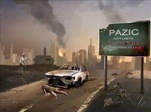 PAZIC (Post-Apocalyptic Zombie Infested City) cover art