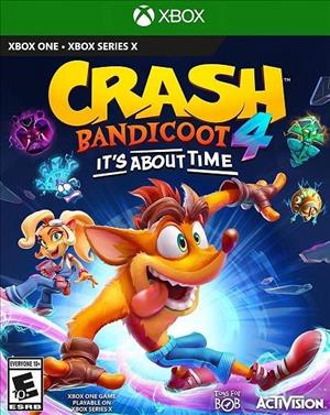 Crash Bandicoot 4: It's About Time cover art