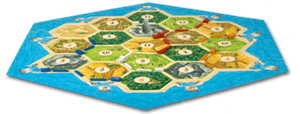 The Official Settlers of Catan Gaming Board cover art