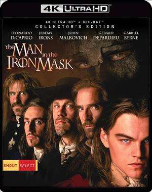 The Man in the Iron Mask (1998) cover art