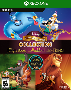 Disney Classic Games Collection: Aladdin, The Lion King, and The Jungle Book cover art