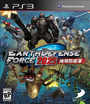 Earth Defense Force 2025 cover art