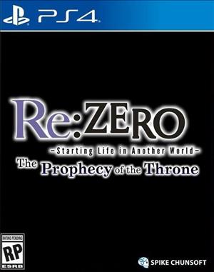 Re:Zero - Starting Life in Another World: The Prophecy of the Throne cover art