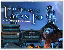 The Beast of Lycan Isle - Collector's Edition cover art