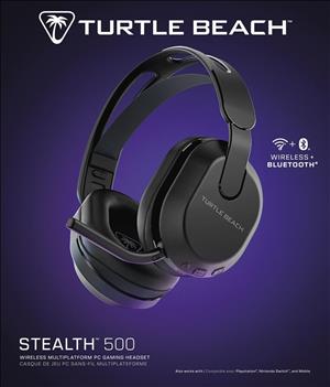 Turtle Beach Stealth 500 Wireless Gaming Headset cover art