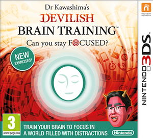 Dr Kawashima's Devilish Brain Training: Can You Stay Focused? cover art