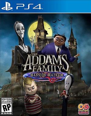The Addams Family: Mansion Mayhem cover art
