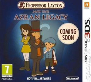 Professor Layton and the Azran Legacy cover art