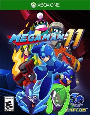 Mega Man 11 cover art