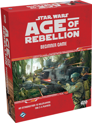 Star Wars: Age of Rebellion Beginner Game cover art