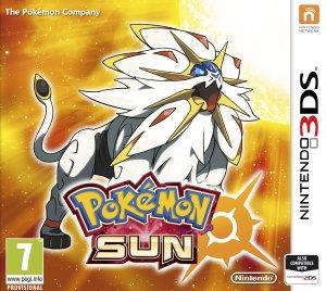 Pokemon Sun cover art