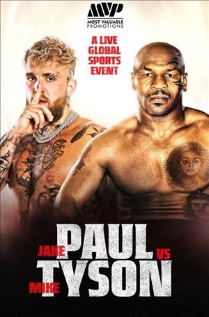 Jake Paul vs. Mike Tyson cover art