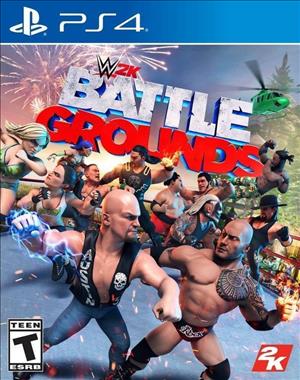 WWE 2K Battlegrounds cover art