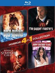 4-Pack Horror: Deep Rising / The Puppet Masters / When a Stranger Calls / Happy Birthday to Me cover art