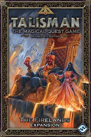 Talisman (fourth edition): The Firelands Expansion cover art