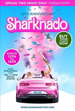 Sharknado 10th Anniversary 4K cover art
