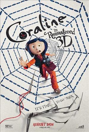Coraline 3D 15th Anniversary cover art