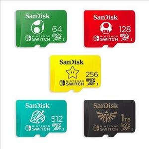 SanDisk microSDXC Card for Nintendo Switch cover art