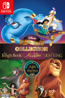 Disney Classic Games Collection: Aladdin, The Lion King, and The Jungle Book cover art