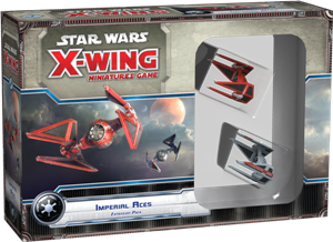 Star Wars: X-Wing Miniatures Game – Imperial Aces Expansion Pack cover art