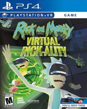 Rick and Morty: Virtual Rick-Ality cover art