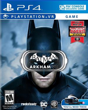 Batman: Arkham VR cover art