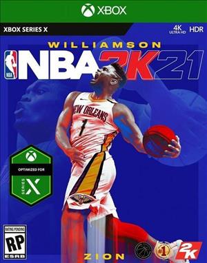 NBA 2K21 cover art