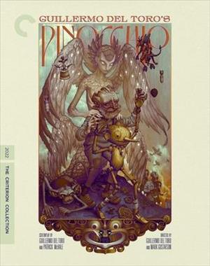 Guillermo del Toro's Pinocchio cover art