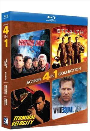 4-Pack Action: Vertical Limit / Stealth / Terminal Velocity / White Squall cover art