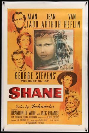 Shane (1953) cover art