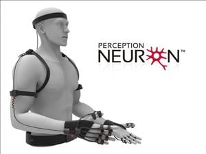 Project PERCEPTION NEURON: Motion Capture, VR and VFX cover art