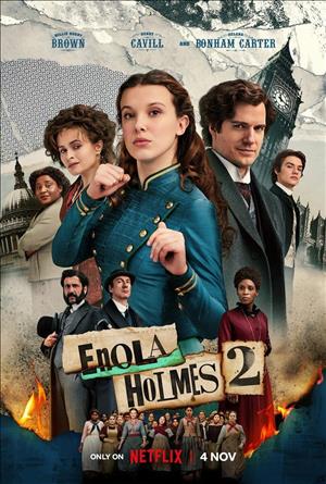 Enola Holmes 2 cover art