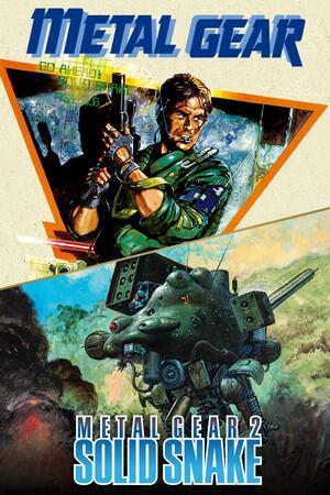 METAL GEAR & METAL GEAR 2: Solid Snake cover art
