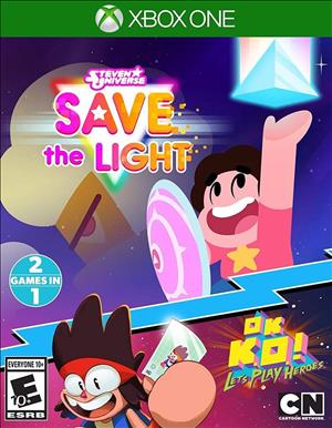 Steven Universe: Save the Light / OK K.O.! Let's Play Heroes 2 Games in 1 cover art