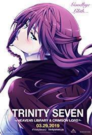 Trinity Seven: Heavens Library & Crimson Lord cover art